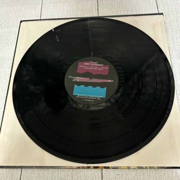 Jerry Goodman It’s Alive Vinyl Record - Picture 3 of 11